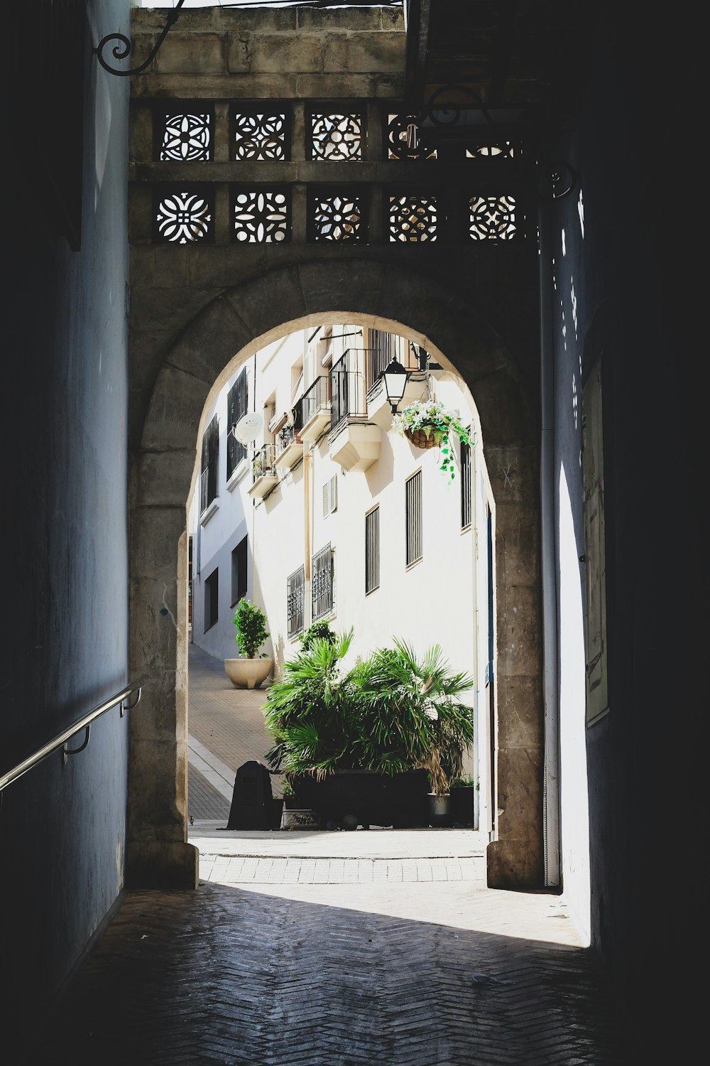 empty corridor