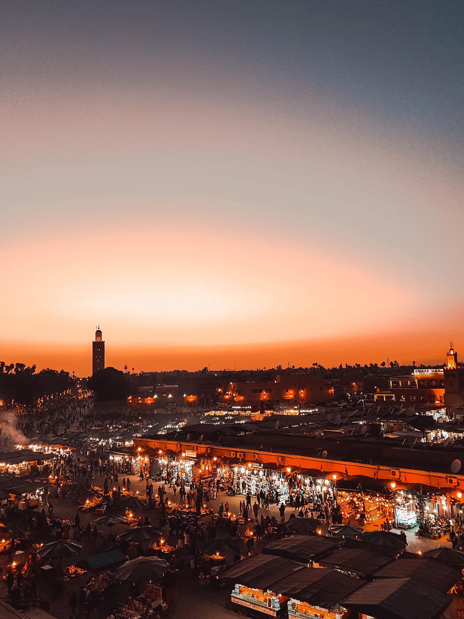 Marrakech by night