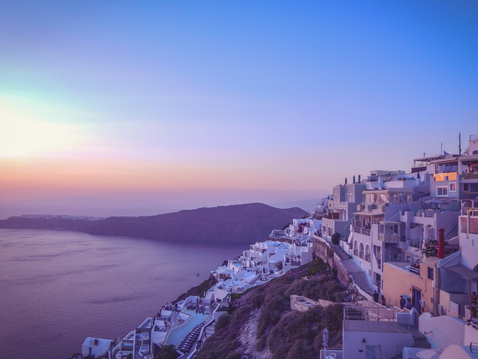 Santorini Greece at daytime