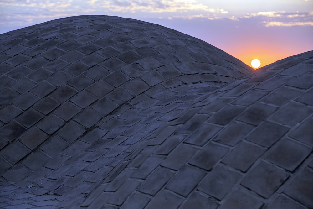 gray concrete dome roof