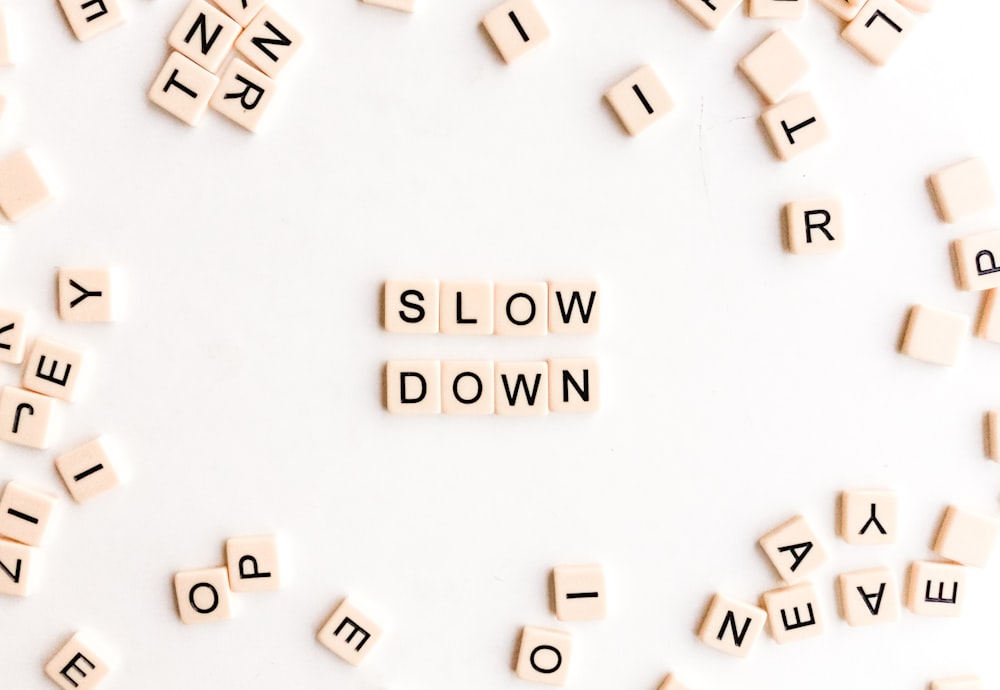 Slow Down pieces