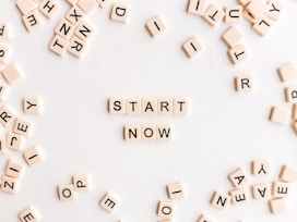 start now sign