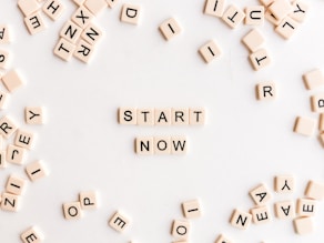 start now sign