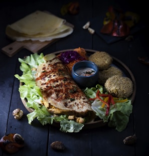 food in plate