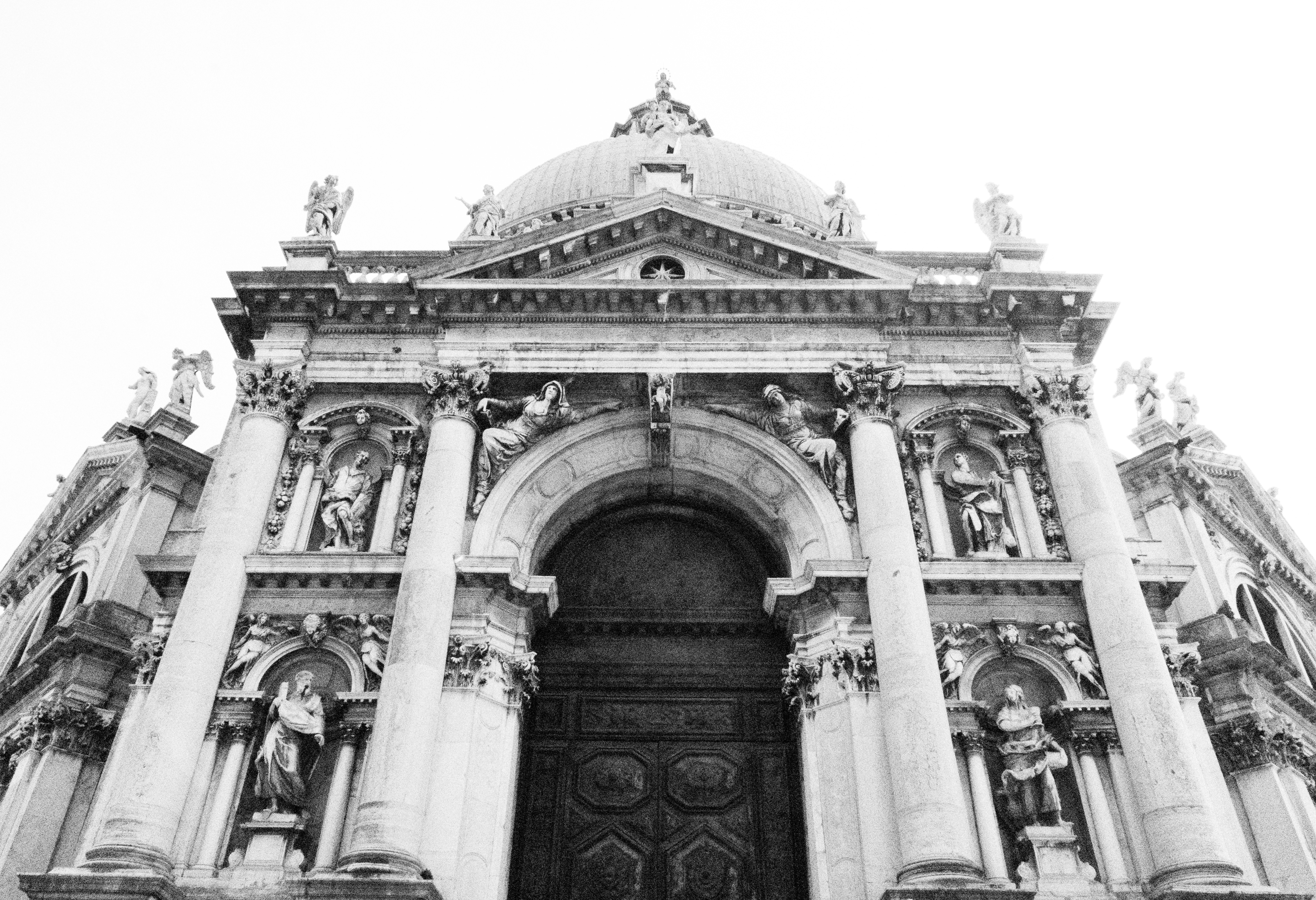 Basilica di Santa Maria della Salute Church in Venice, Italy