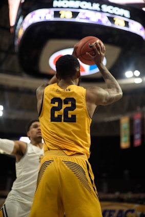 men's yellow basketball jersey shirts