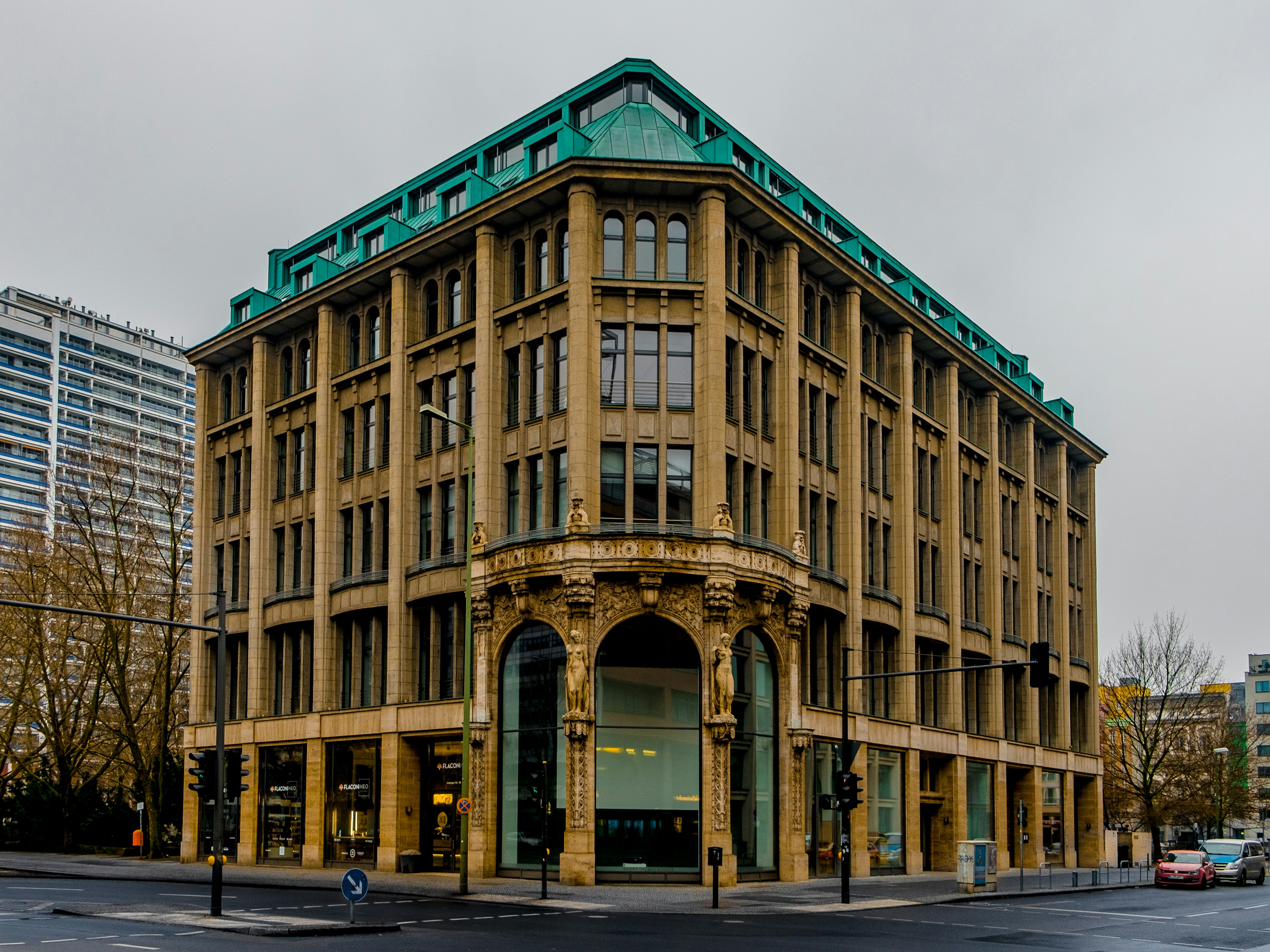 beige concrete structure