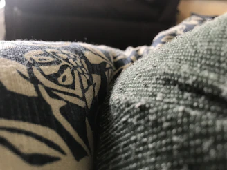 Close-up of detailed artwork printed on a soft cotton t-shirt.