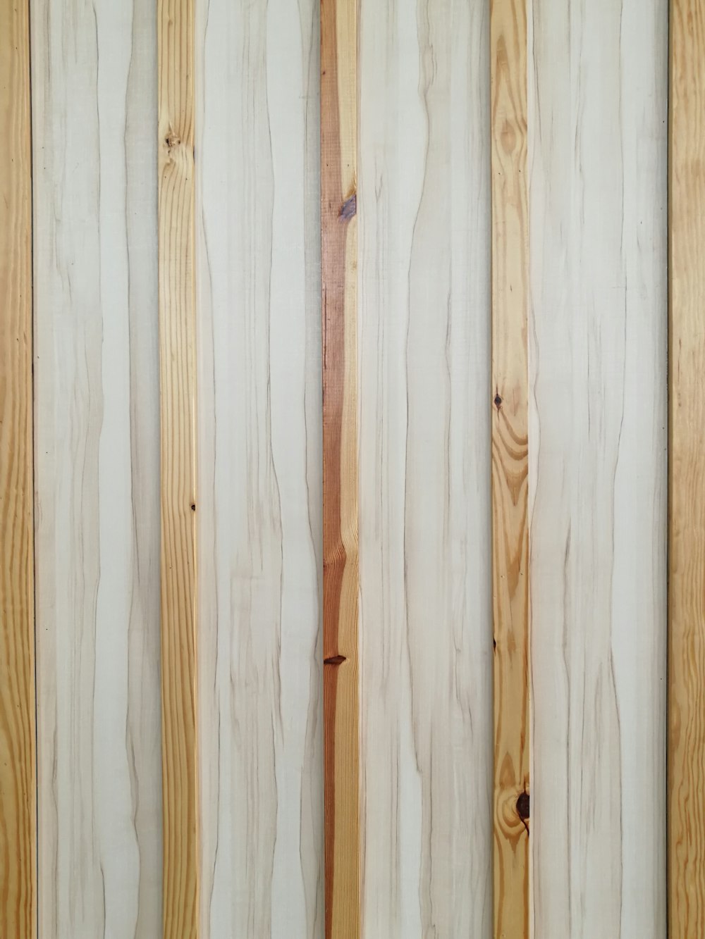 a close up of a wall made of wood