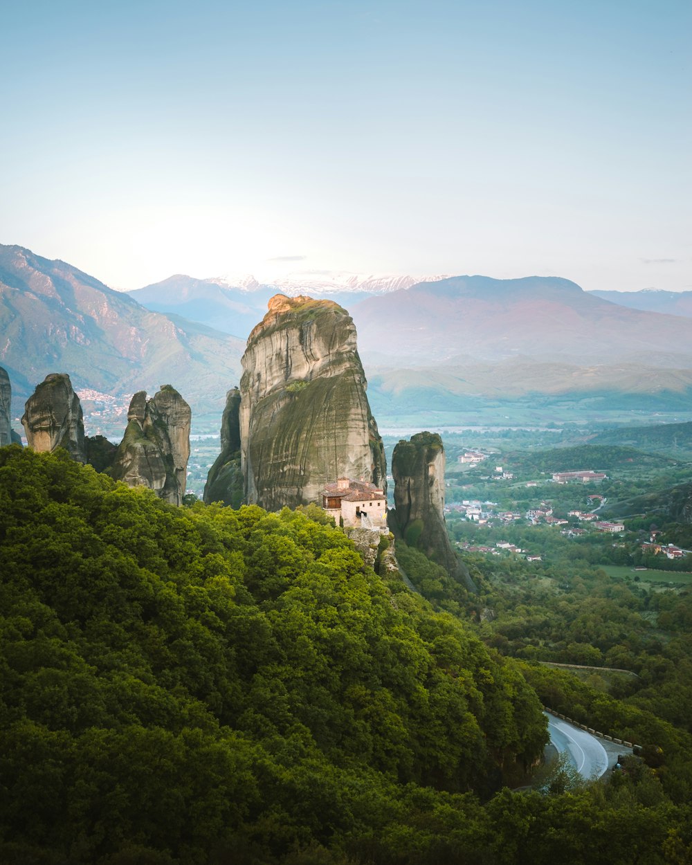 산의 풍경 사진