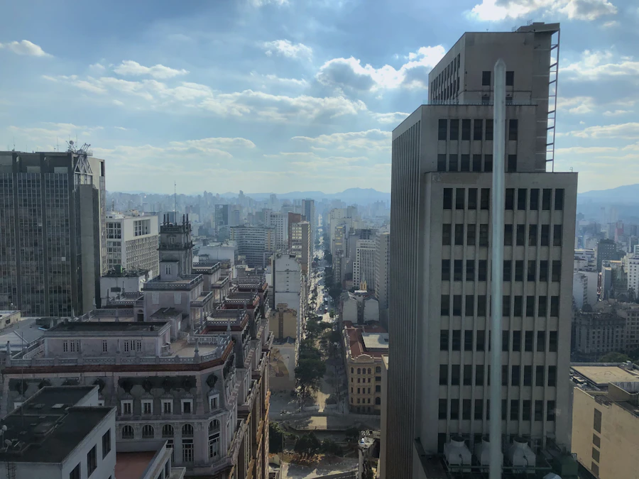 Modern residential tower in Itaim Bibi, São Paulo