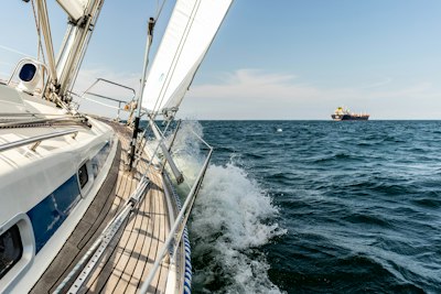 boat on ocean