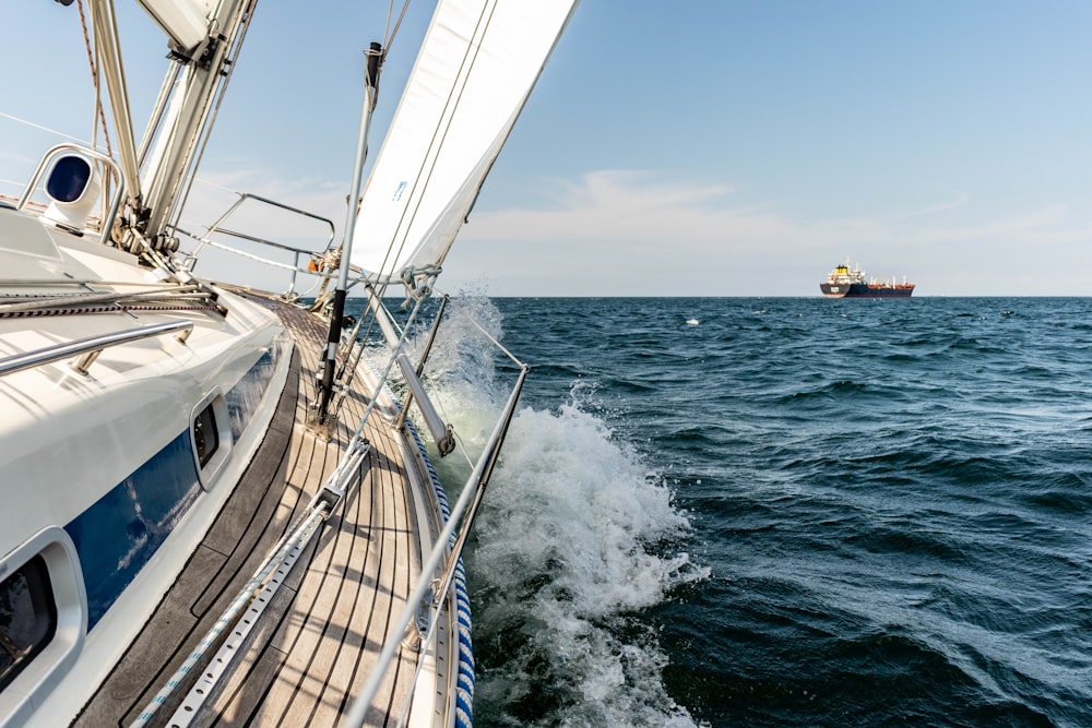 boat on ocean