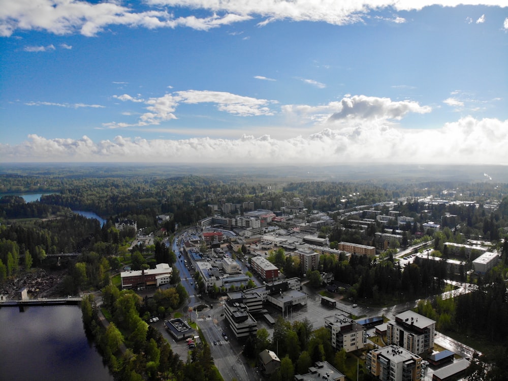 aerial photography of city during daytime