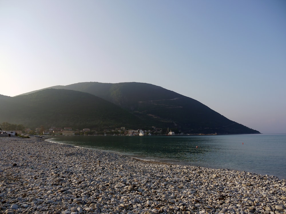 rocky shore during day