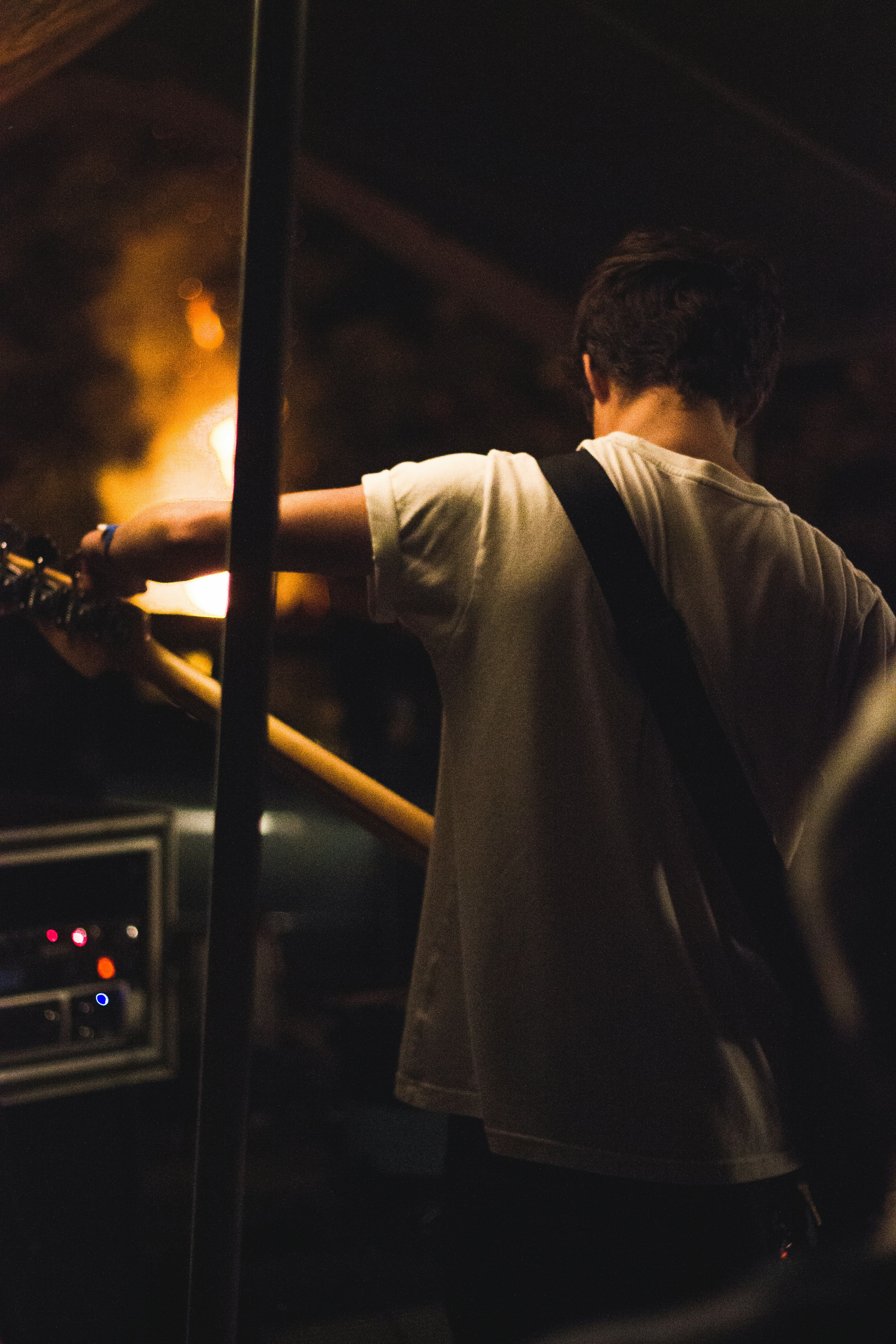 woman wearing yellow long-sleeved dress under white clouds and blue sky during daytime