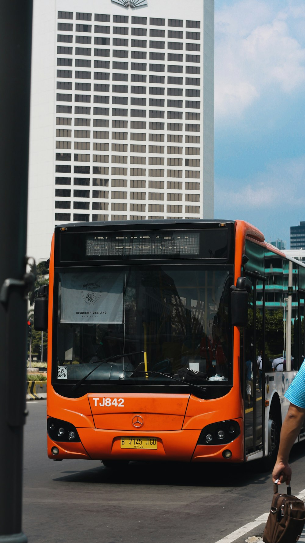 orange bus