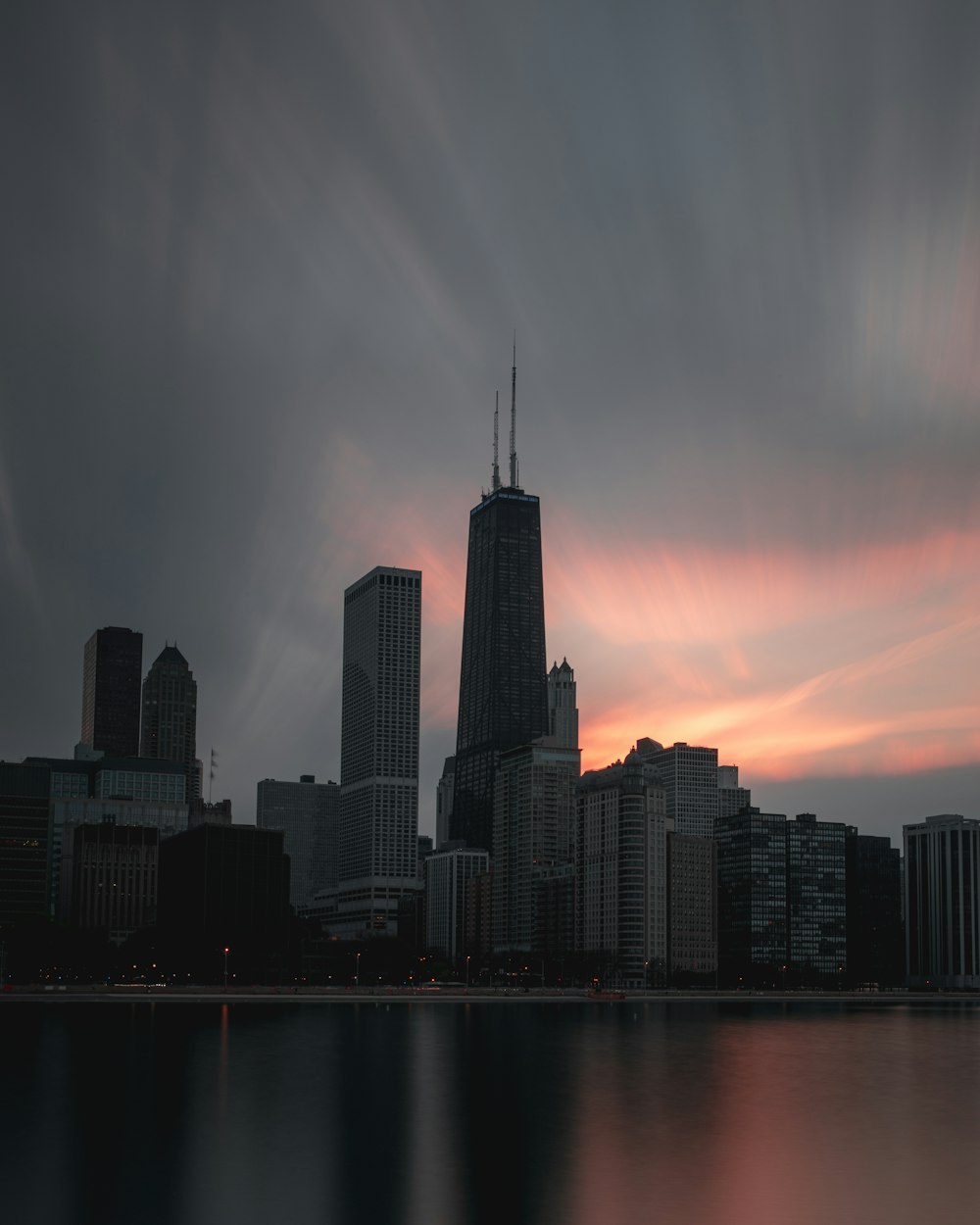 skyline photography of high-rise building