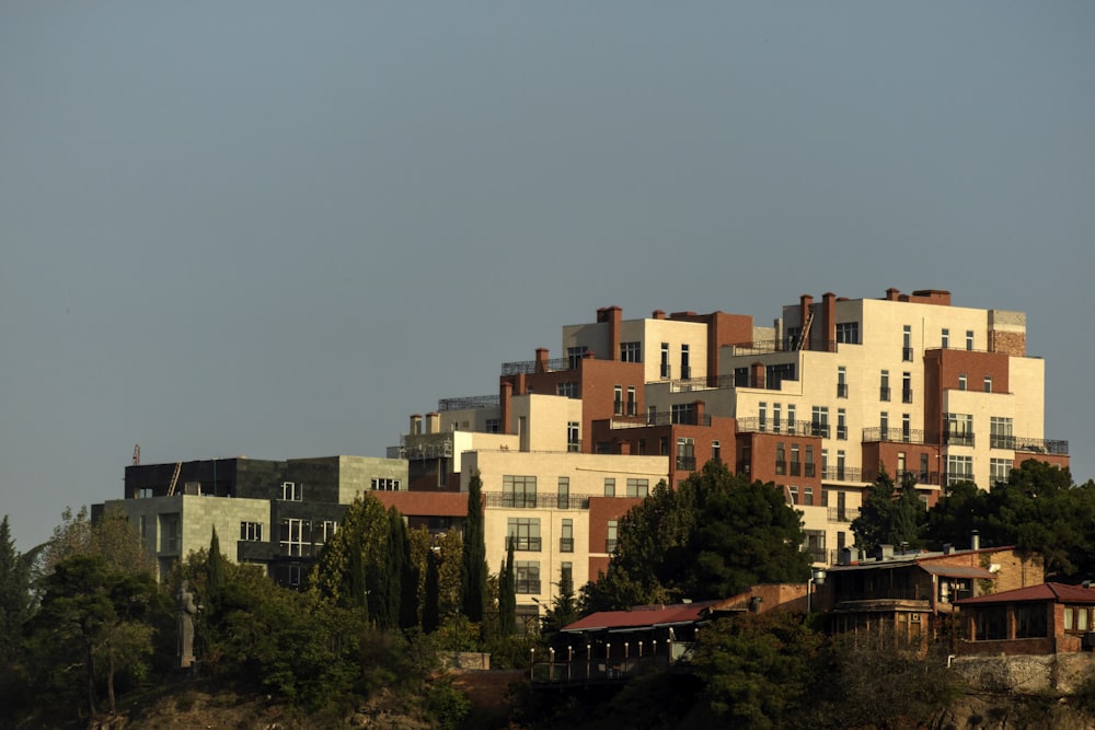 buildings on top of the hill