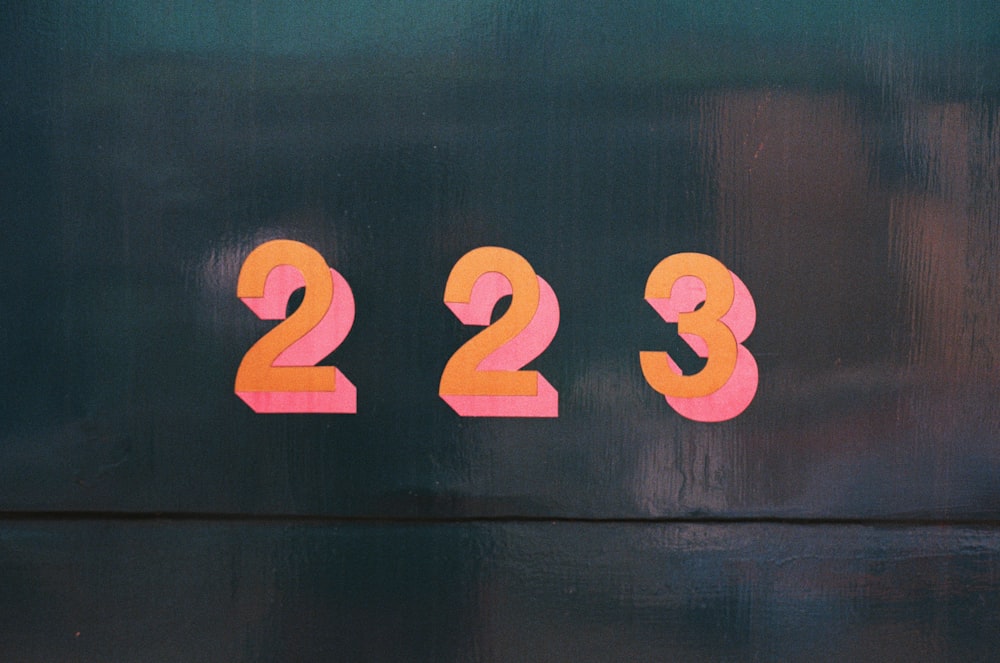 223 sign