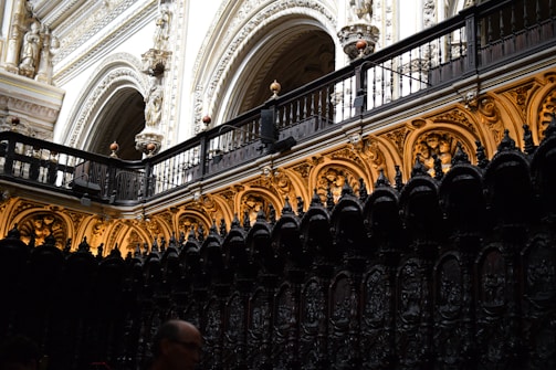 A close-up of intricate interior detailing and craftsmanship.