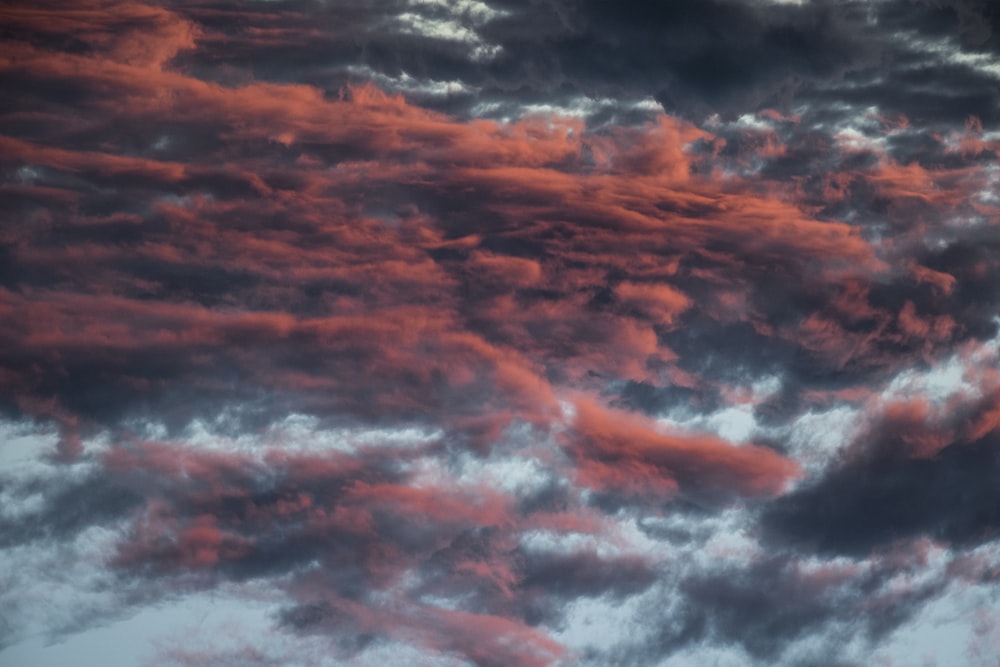 red and black clouds