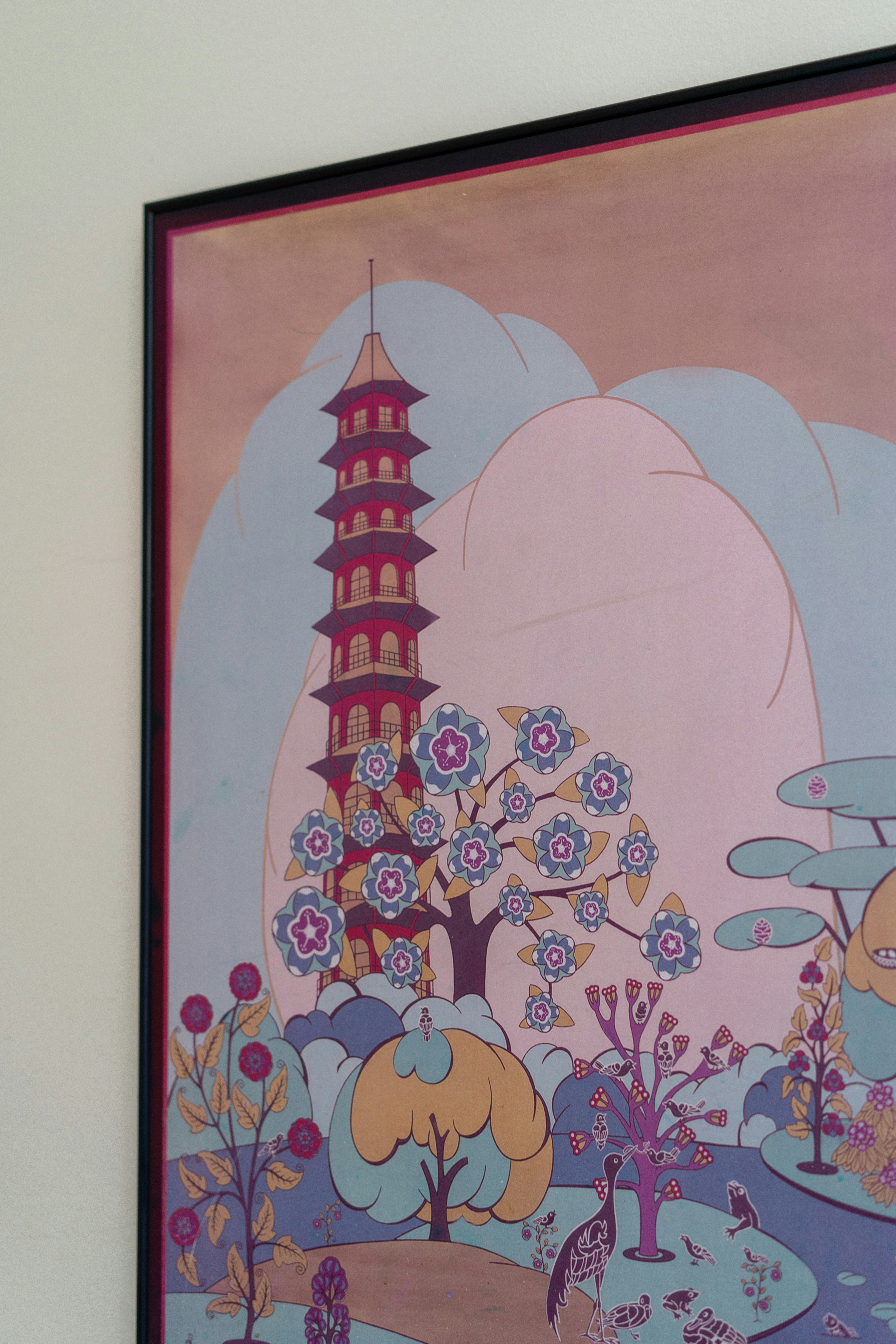 Palette de couleurs pour une décoration murale zen et colorée