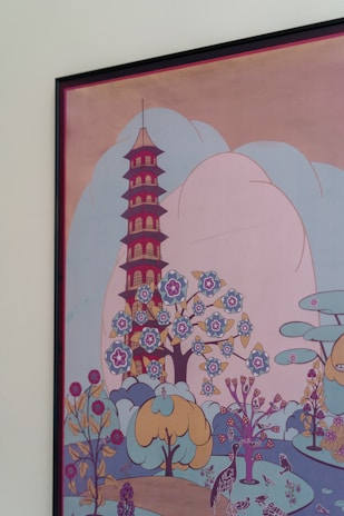 A whimsical Ghibli-style profile picture with lush greenery and soft pastels.