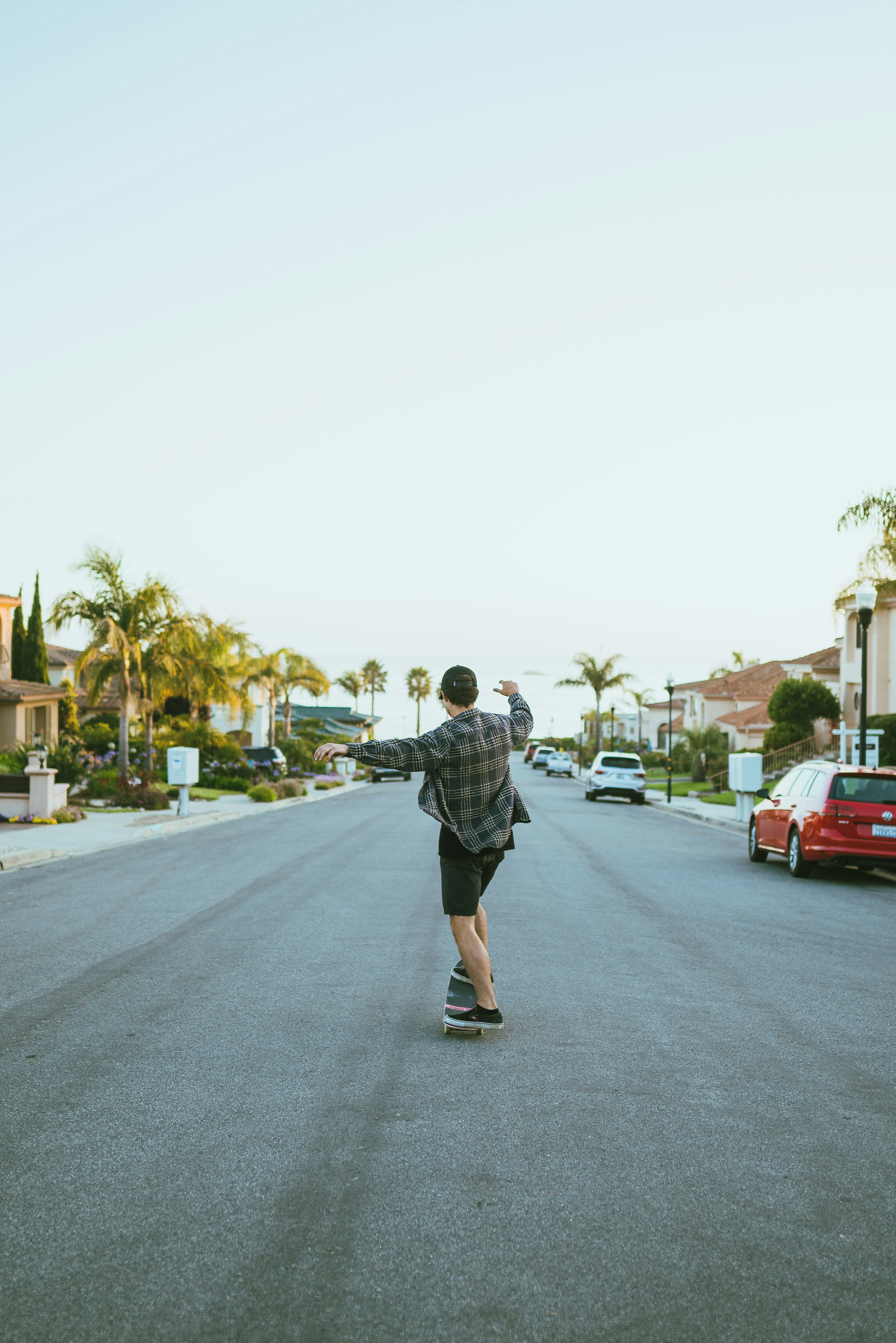 man riding skateboard during daytime
