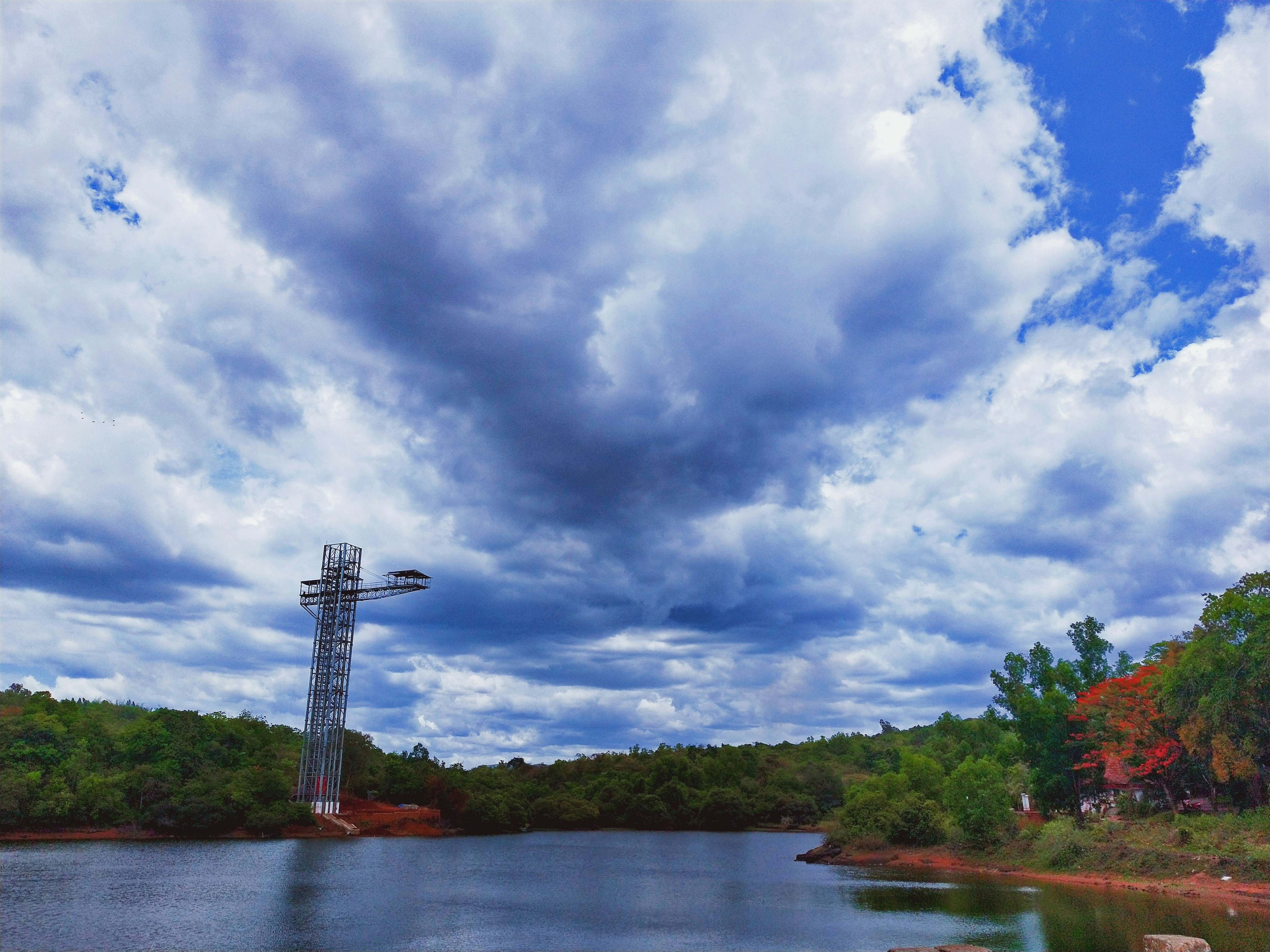 body of water under cloudy sky during daytime