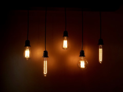 lighted hanging lights