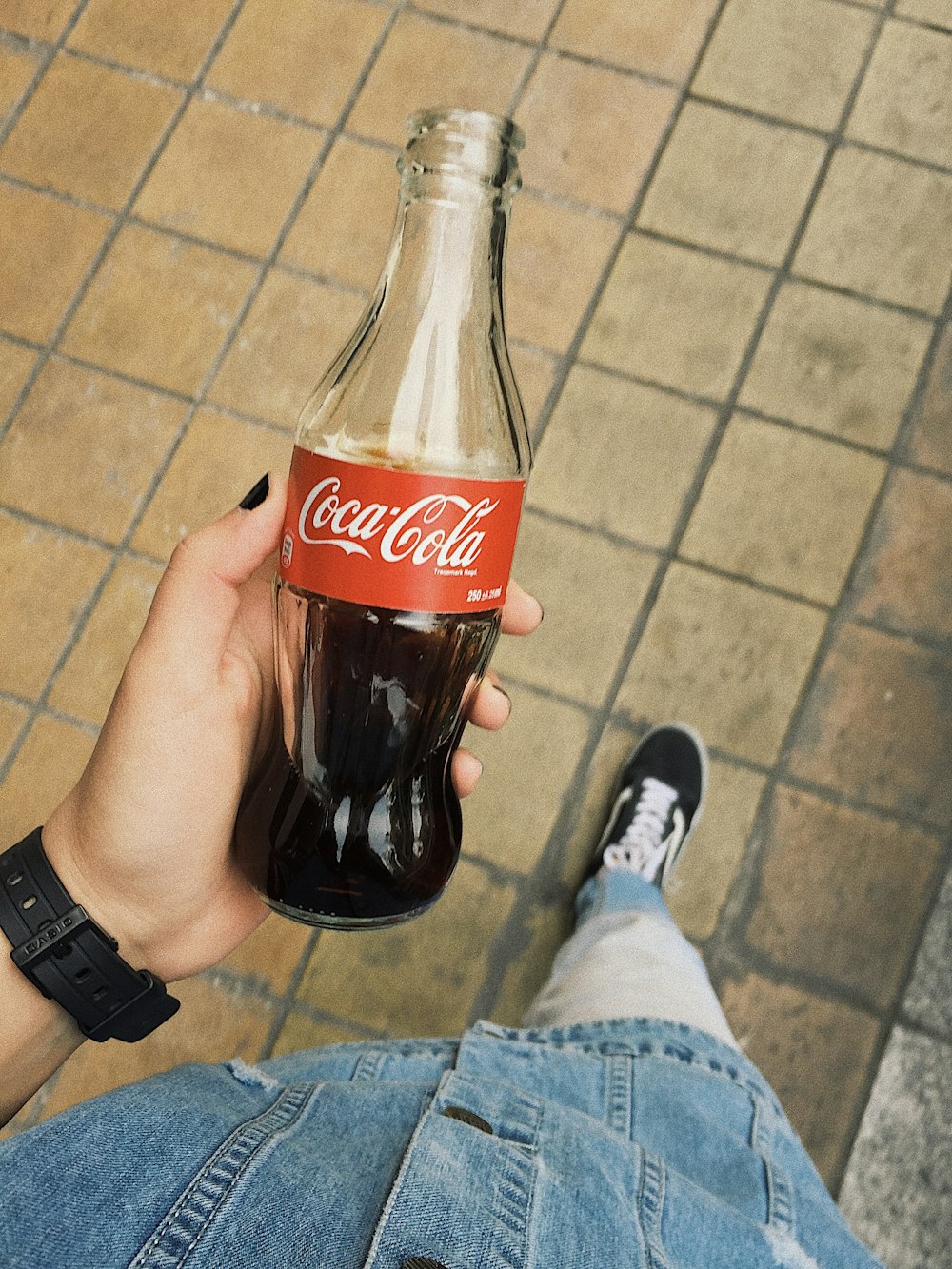 Coca-Cola soda bottle
