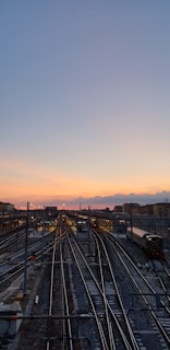 trains in depot