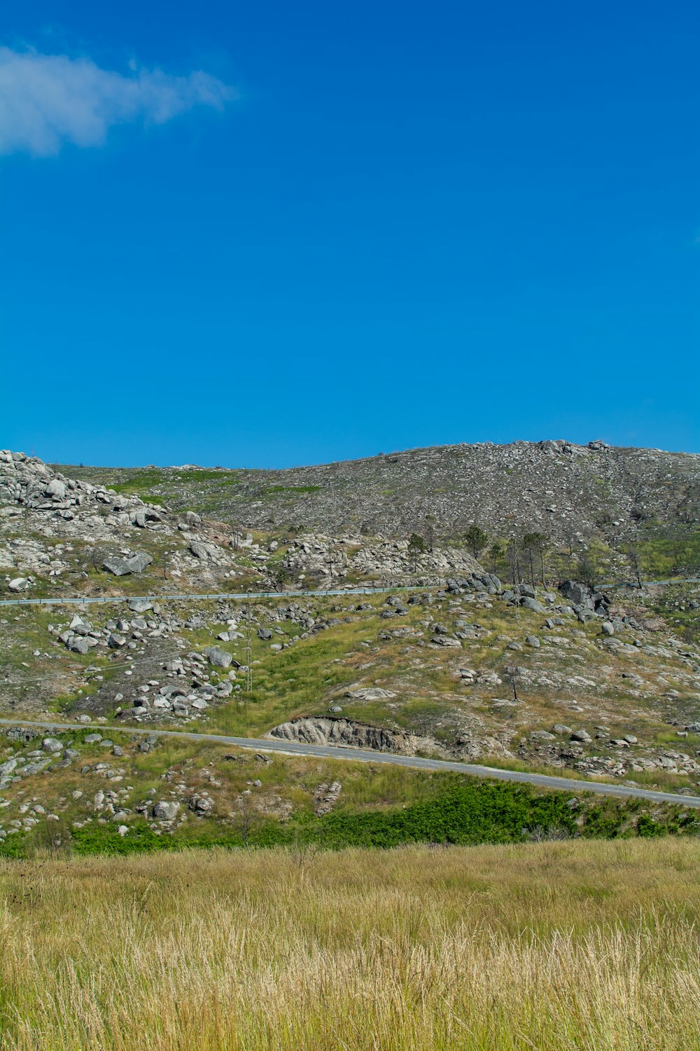 road through mountains