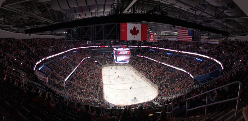Hockey arena
