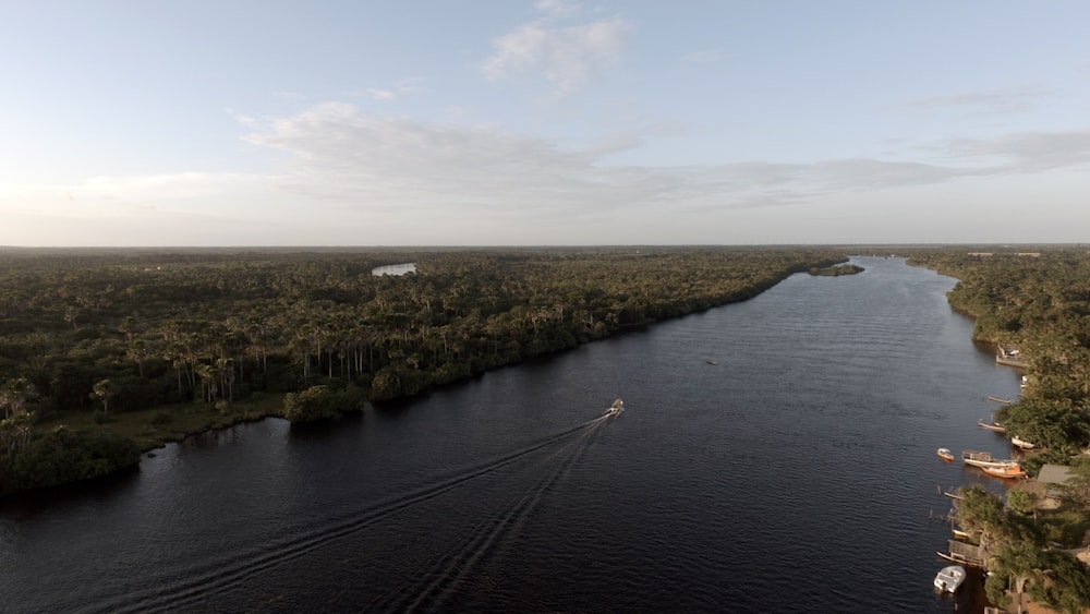 landscape photo of a river