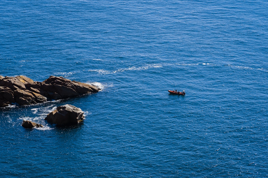 rock formations in sea