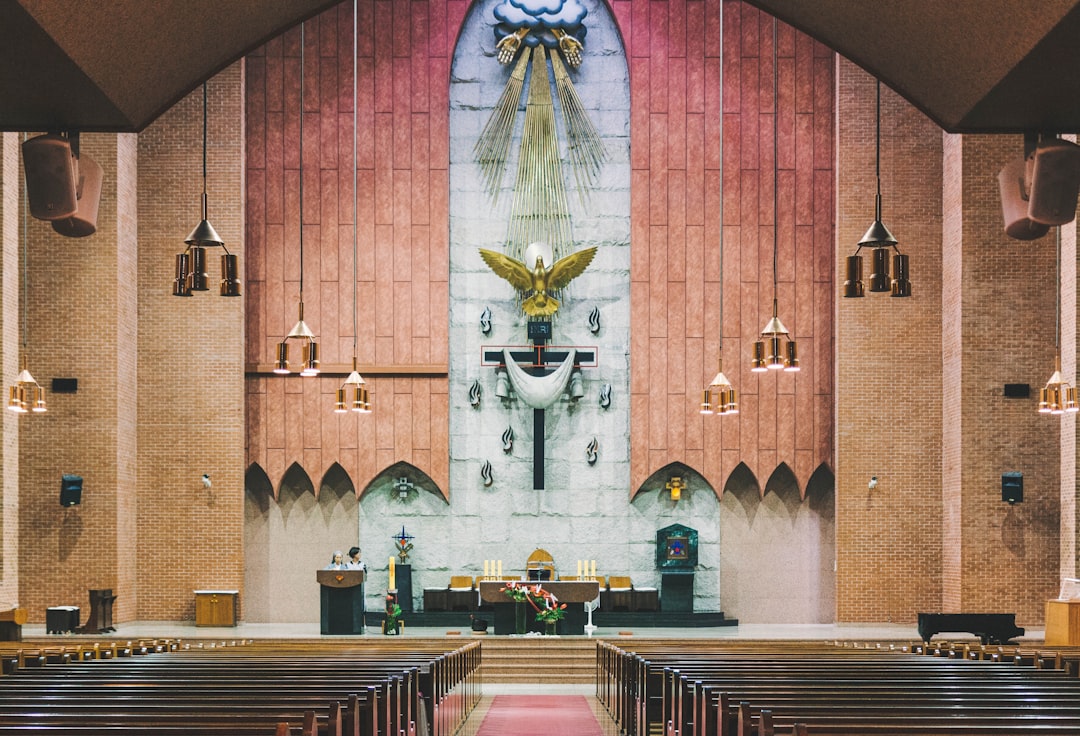 brown cathedral interior