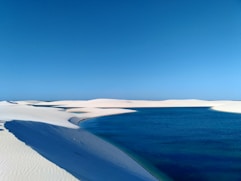 body of water besides icy surface