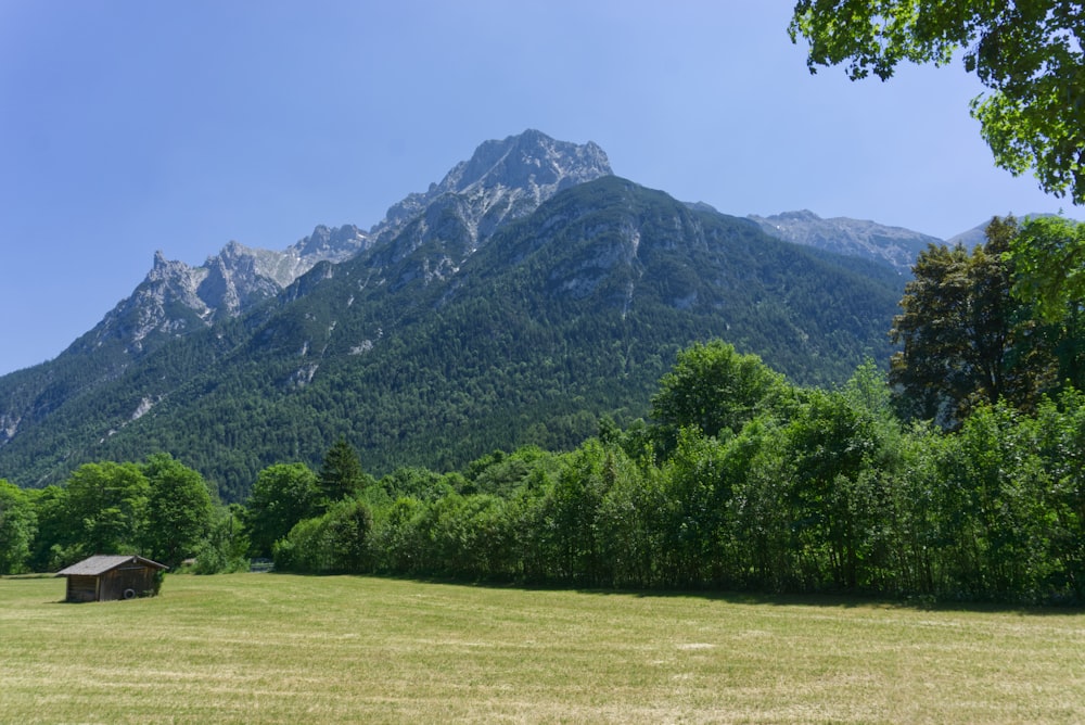 house near mountain during daytime