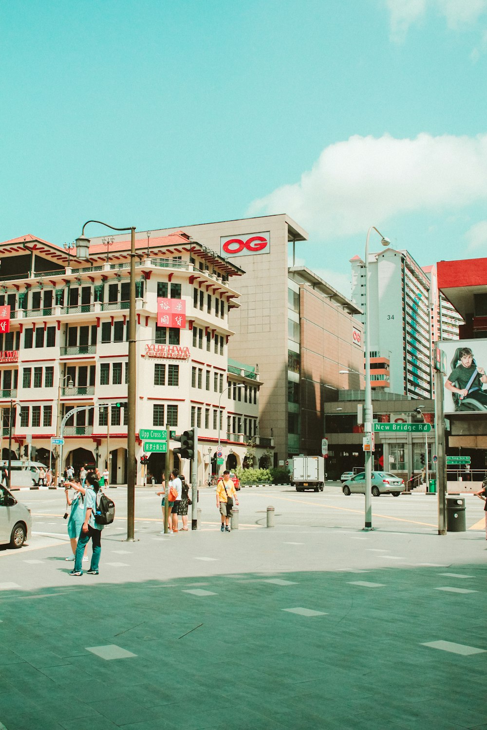 people walking on street