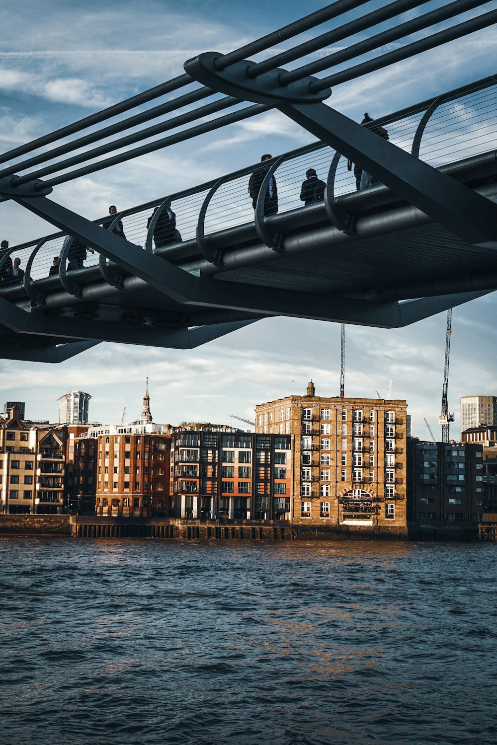 gray concrete bridge