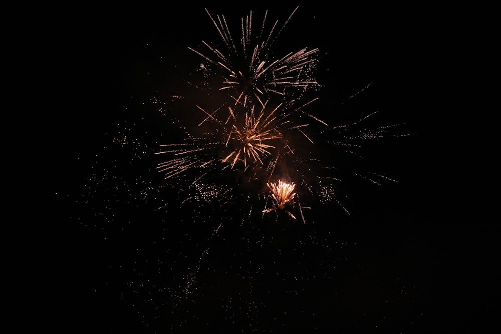 fireworks display