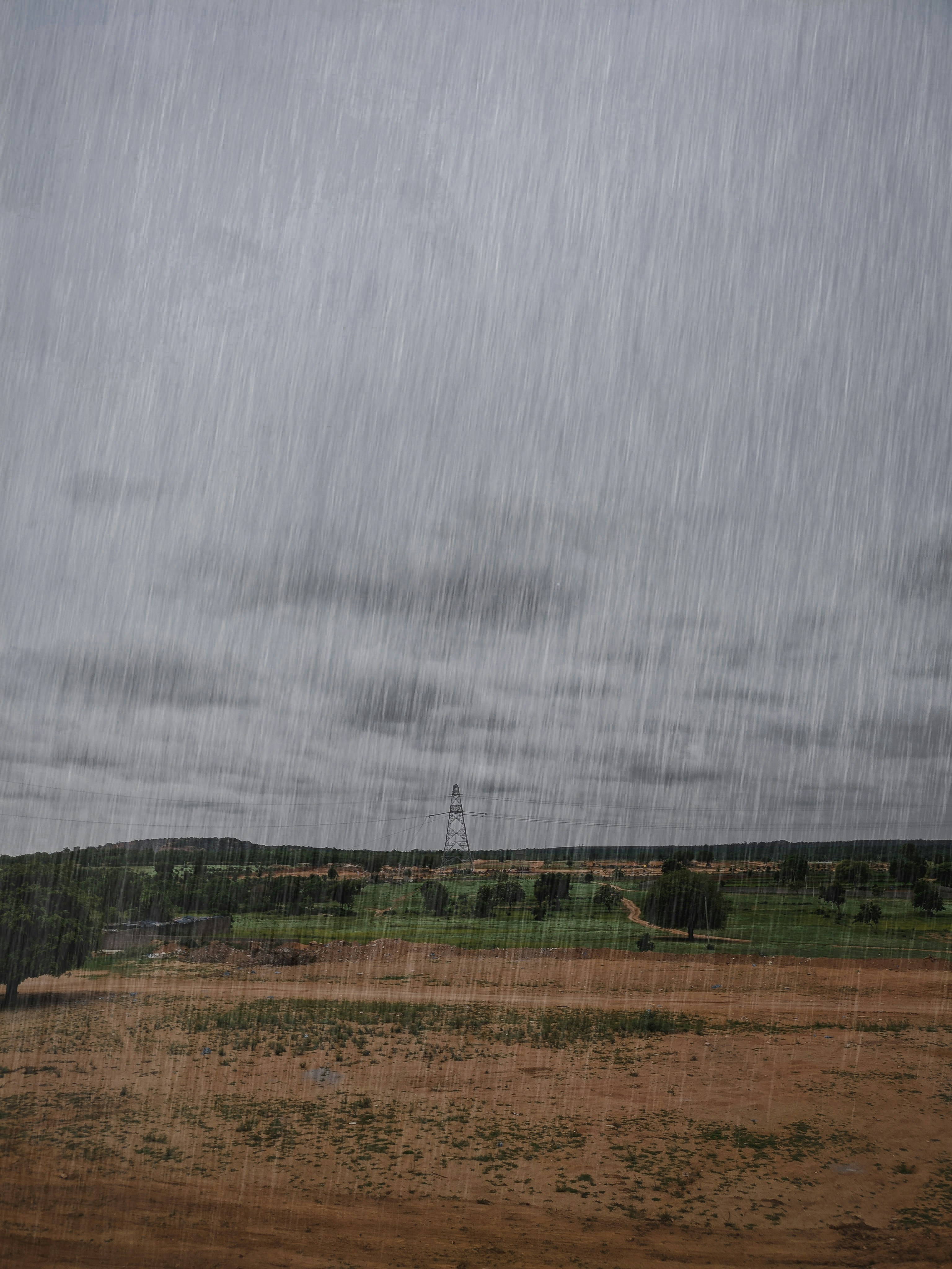 Open field under the rain photo – Free Green Image on Unsplash