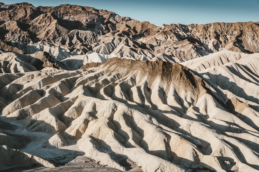 aerial photograph of mountain ranges,