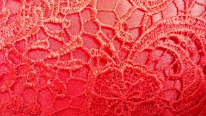Red Lace Set