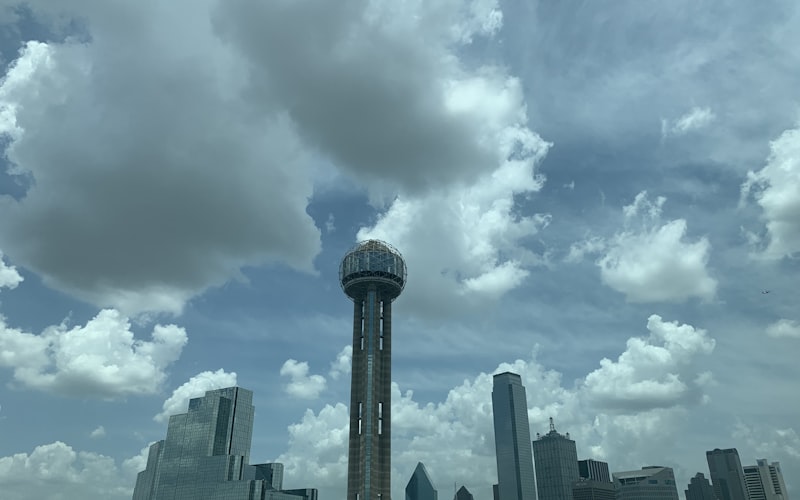 Dallas skyline with Reunion Tower