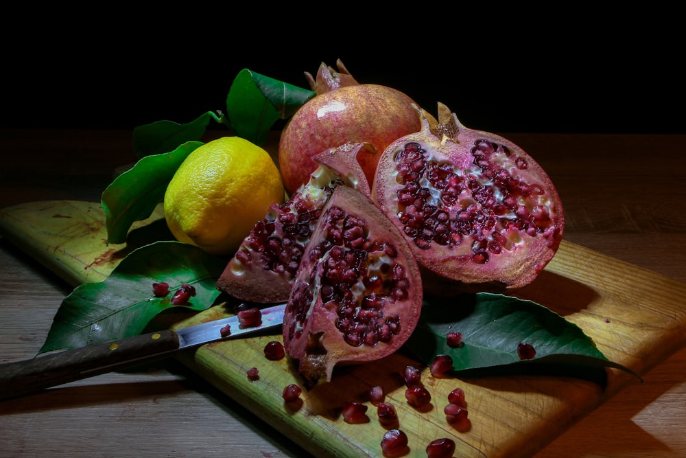 pomegranate fruits