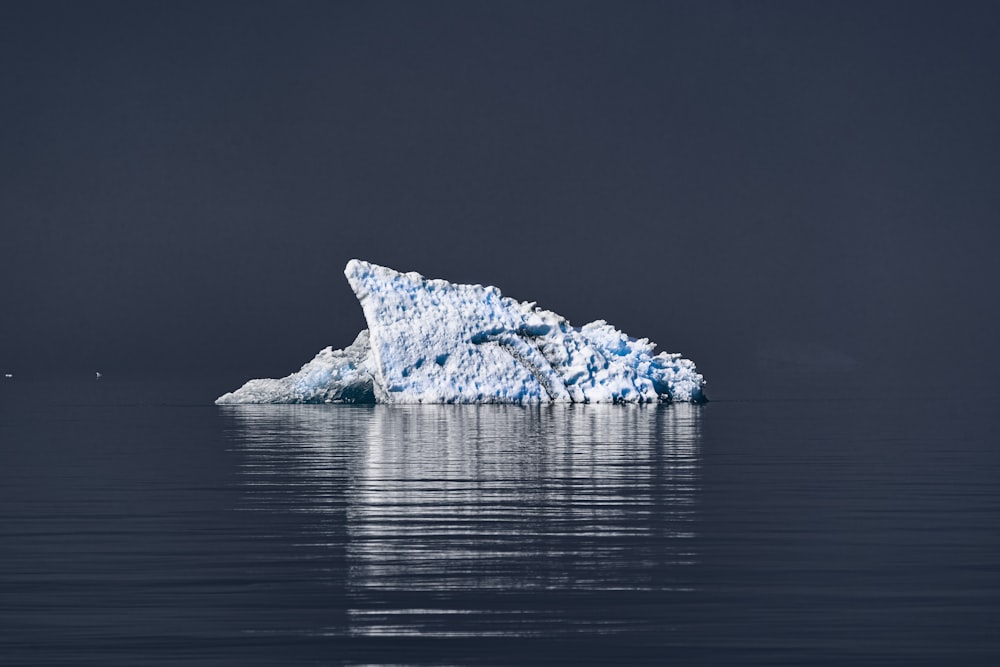 white ice berg