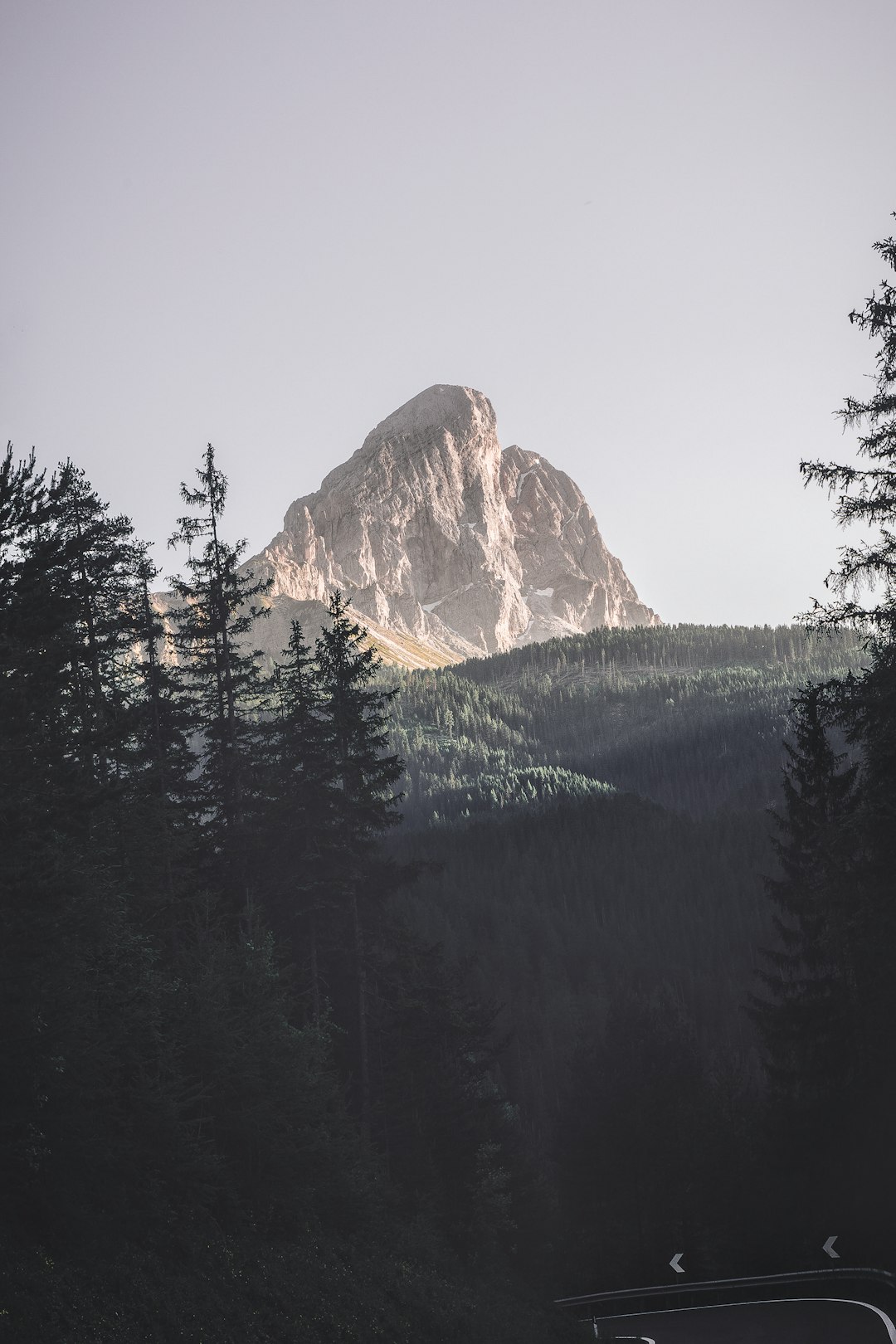 gray rock mountain